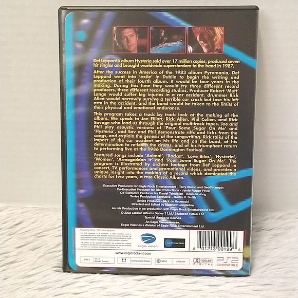 Classic Albums Def Leppard 'Hysteria' DVD - Picture 2 of 4